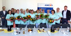 Jubiläum -  „5 Jahre Grüne Damen am AMEOS Klinikum Staßfurt“
