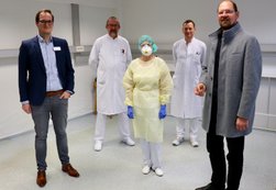 Corona-Testzentrum in Haldensleben eröffnet