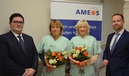 Grüne Damen jetzt auch im AMEOS Klinikum Aschersleben